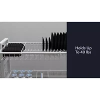 Gourmet Basics by Mikasa Over Sink Expandable Wall Organizer