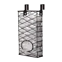 Gourmet Basics by Mikasa Plastic Bag Holder Rectangular Basket