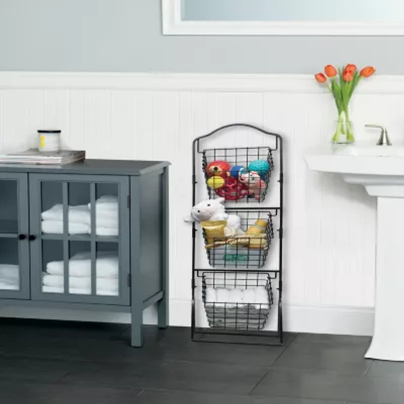 Gourmet Basics by Mikasa Metal Fruit Basket