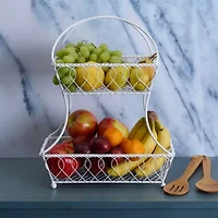 Gourmet Basics by Mikasa Metal Fruit Basket