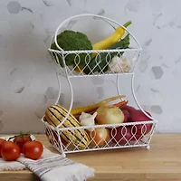 Gourmet Basics by Mikasa Metal Fruit Basket