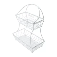 Gourmet Basics by Mikasa Metal Fruit Basket