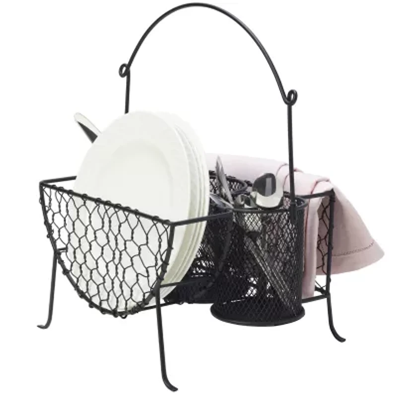 Gourmet Basics by Mikasa Farmers Market Picnic Caddy
