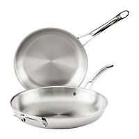 Anolon Everlast Tri-Ply Clad 2-pc. Stainless Steel Frying Pan