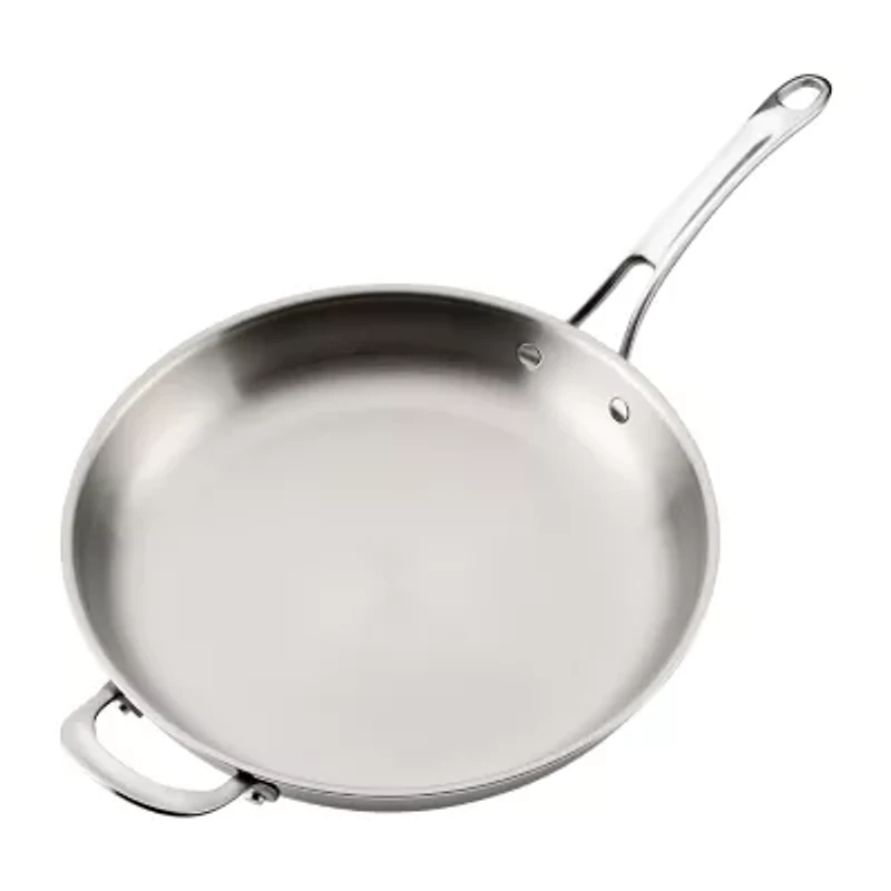 Anolon Everlast Tri-Ply Clad 2-pc. Stainless Steel Frying Pan