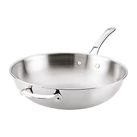 Anolon Everlast Tri-Ply Clad Stainless Steel 4 3/4 Qt Stir Fry Pan