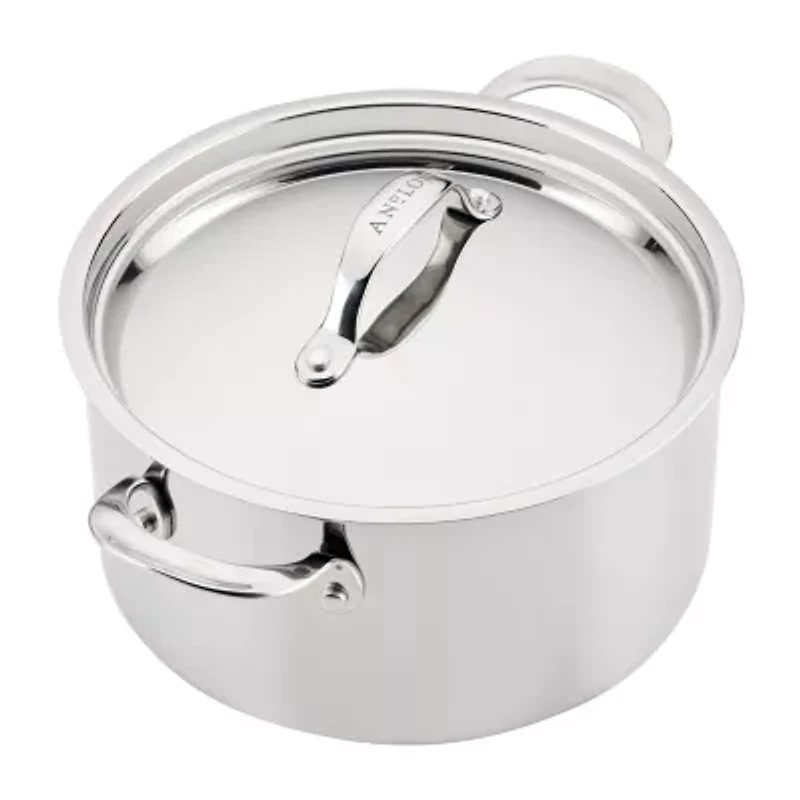 Anolon Everlast Tri-Ply Clad 10-pc. Stainless Steel Cookware Set