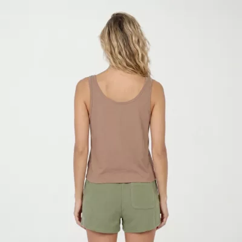 VOLCOM Womens Juniors Sleeveless Tank Top