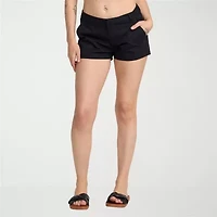 VOLCOM Juniors Womens Mid Rise Shortie Short