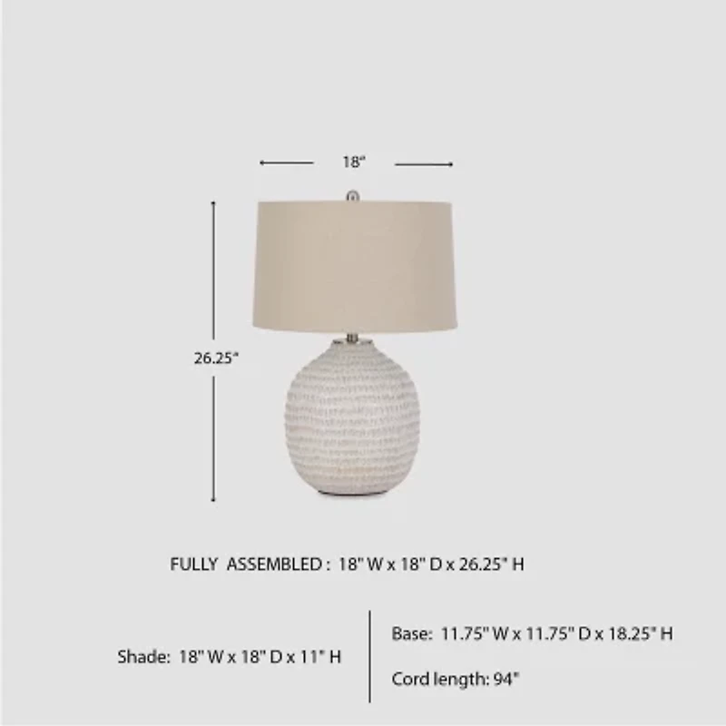 Signature Design by Ashley® Jamon Ceramic Table Lamp