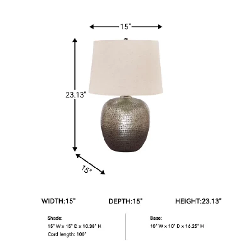 Signature Design by Ashley® Magalie Metal Table Lamp