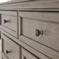 Signature Design by Ashley Lettner 29" 2-Drawer Nightstand in Light Gray