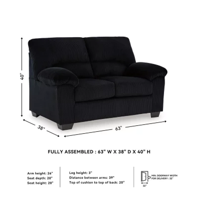 Signature Design by Ashley SimpleJoy Loveseat