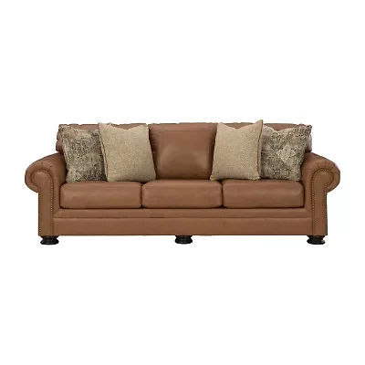 Signature Design By Ashley® Carianna Leather Sofa
