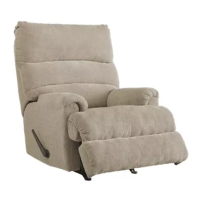 Signature Design by Ashley® Man Fort Pad-Arm Recliner