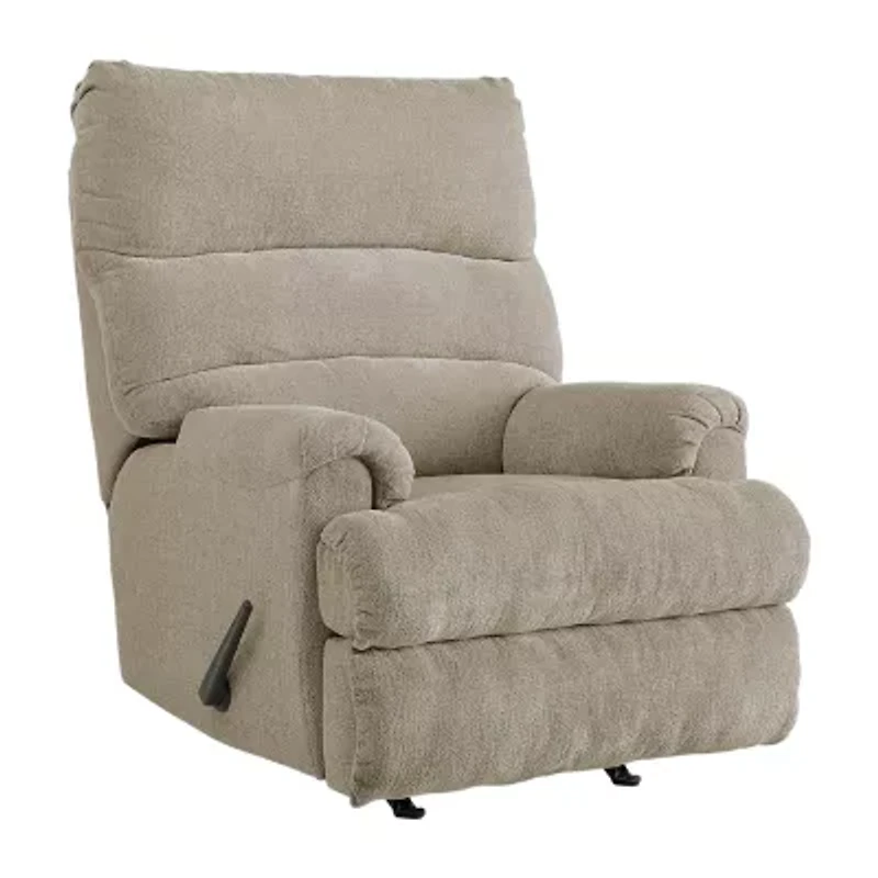 Signature Design by Ashley® Man Fort Pad-Arm Recliner
