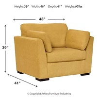 Signature Design by Ashley Keerwick Upholstered Oversized Chair
