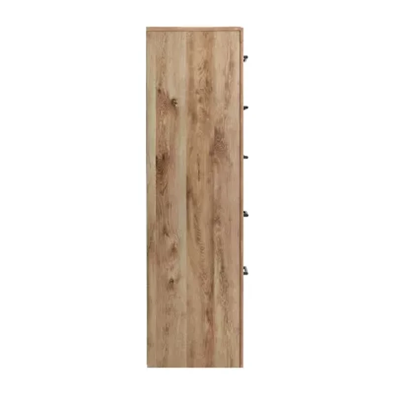 Signature Design by Ashley Hyanna 5-Drawer Chest in Tan Brown