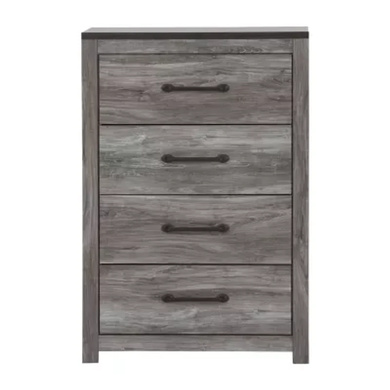 Signature Design by Ashley Bronyan 4-Drawer Chest in Dark Gray