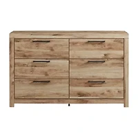Signature Design by Ashley Hyanna 6-Drawer Dresser in Tan Brown