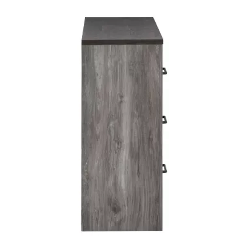 Signature Design by Ashley Bronyan 6-Drawer Dresser in Dark Gray