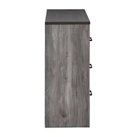 Signature Design by Ashley Bronyan 6-Drawer Dresser in Dark Gray