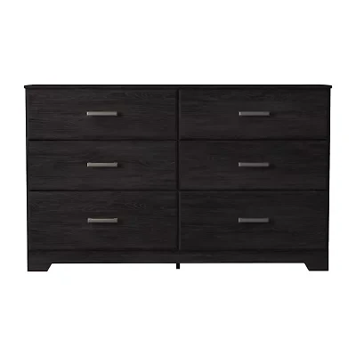 Signature Design by Ashley Belachime 6-Drawer Dresser in Charcoal