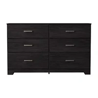 Signature Design by Ashley Belachime 6-Drawer Dresser in Charcoal