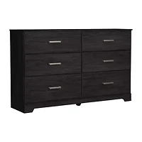Signature Design by Ashley Belachime 6-Drawer Dresser in Charcoal