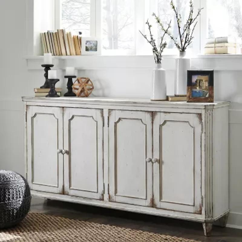 Signature Design by Ashley® Mirimyn Storage End Table with Panel Doors