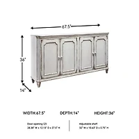 Signature Design by Ashley® Mirimyn Storage End Table with Panel Doors