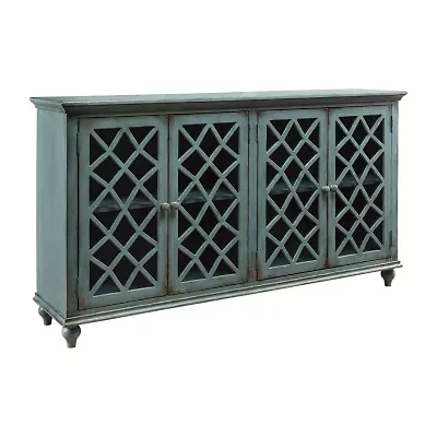 Signature Design by Ashley® Mirimyn Storage Accent Cabinet with Four Lattice Doors