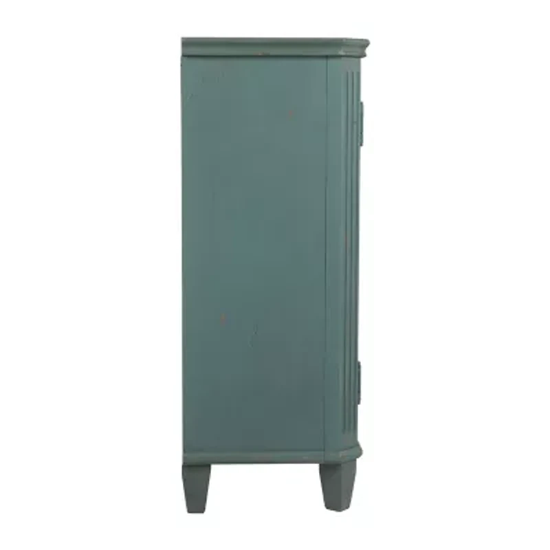 Signature Design by Ashley® Mirimyn Storage Accent Cabinet with Four Lattice Doors