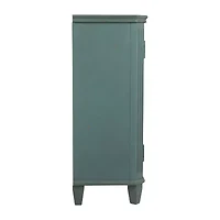 Signature Design by Ashley® Mirimyn Storage Accent Cabinet with Four Lattice Doors