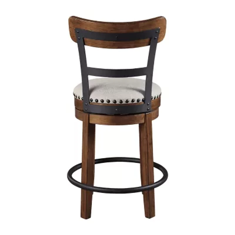 Signature Design by Ashley® Valebeck Counter Height Swivel Bar Stool
