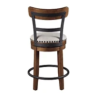 Signature Design by Ashley® Valebeck Counter Height Swivel Bar Stool