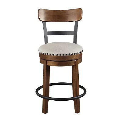 Signature Design by Ashley® Valebeck Counter Height Swivel Bar Stool