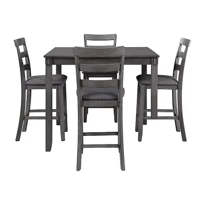 Signature Design by Ashley® Brisben 5-pc. Counter Height Square Dining Set