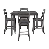 Signature Design by Ashley® Brisben 5-pc. Counter Height Square Dining Set