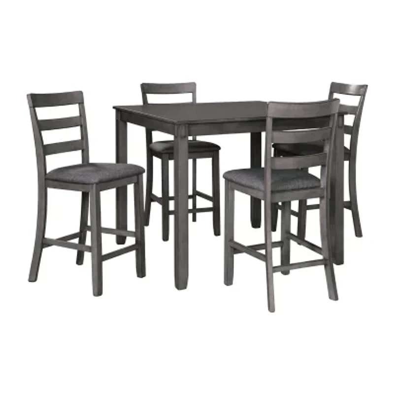 Signature Design by Ashley® Brisben 5-pc. Counter Height Square Dining Set