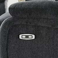 Signature Design by Ashley® Dryden Power Reclining Pad-Arm Recliner
