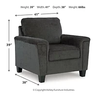 Signature Design by Ashley Erinslane Upholstered Arm Chair