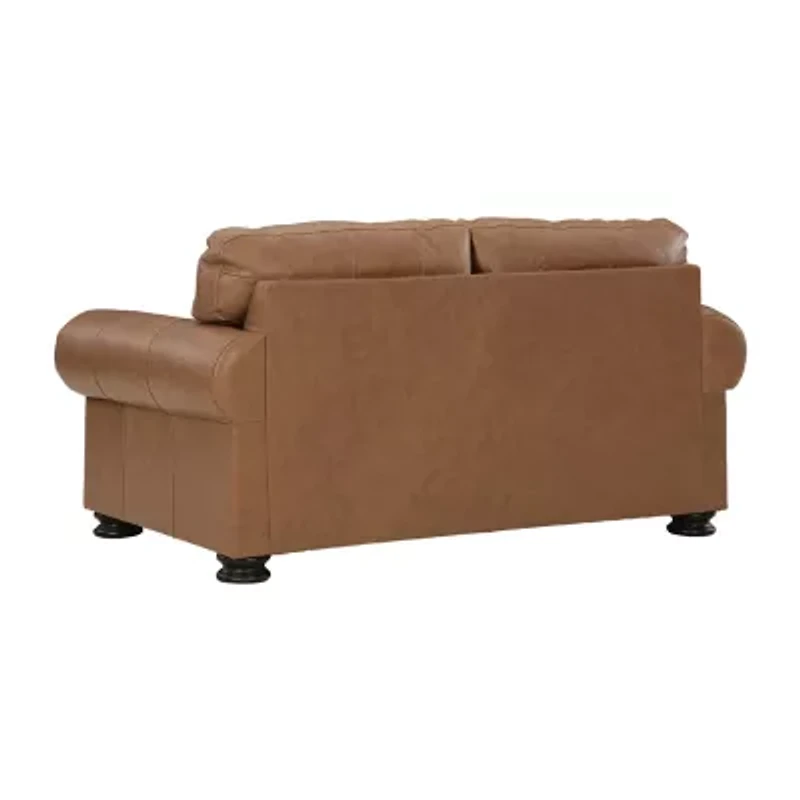 Signature Design By Ashley® Carianna Leather Loveseat