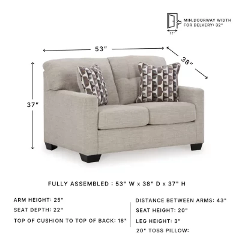 Signature Design By Ashley® Mahoney Loveseat