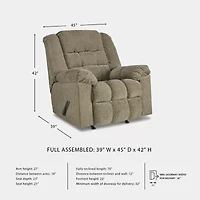 Signature Design By Ashley® Kegler Manual Recliner