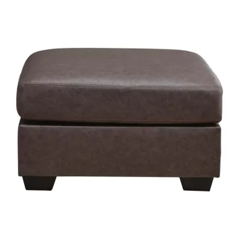 Signature Design by Ashley® Walkerpoint Cushioned Upholstered Ottoman