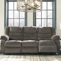 Signature Design by Ashley® Henderson Pad-Arm Reclining Sofa