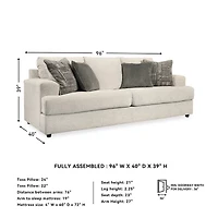 Signature Design by Ashley® Soletren Track-Arm Sleeper Sofa