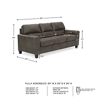 Signature Design by Ashley® Navi Track-Arm Sofa