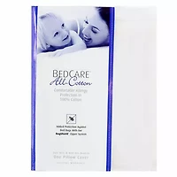 BedCare All Cotton Allergy and Bed Bug Proof Pillow Cover